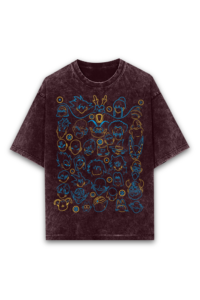 DRAGON BALLZ ACID WASH T SHIRT