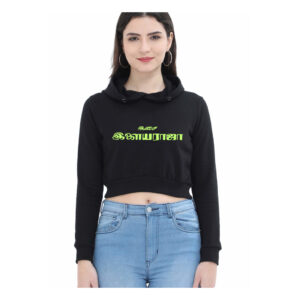 இசை இளையராஜா - Crop Hoodie